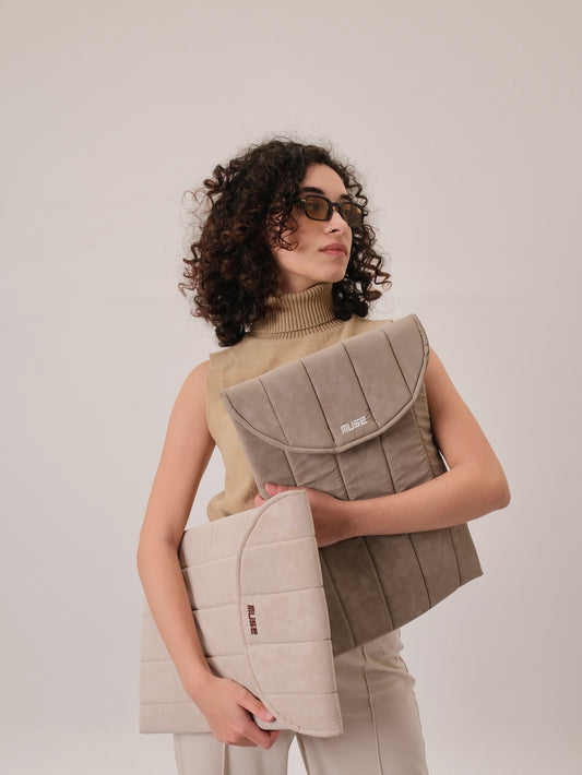 Laptop Sleeve In Grayish