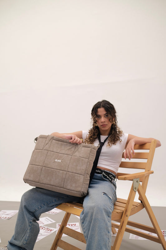 Muse Puffer Bag ( OG Edition ) In Grayish