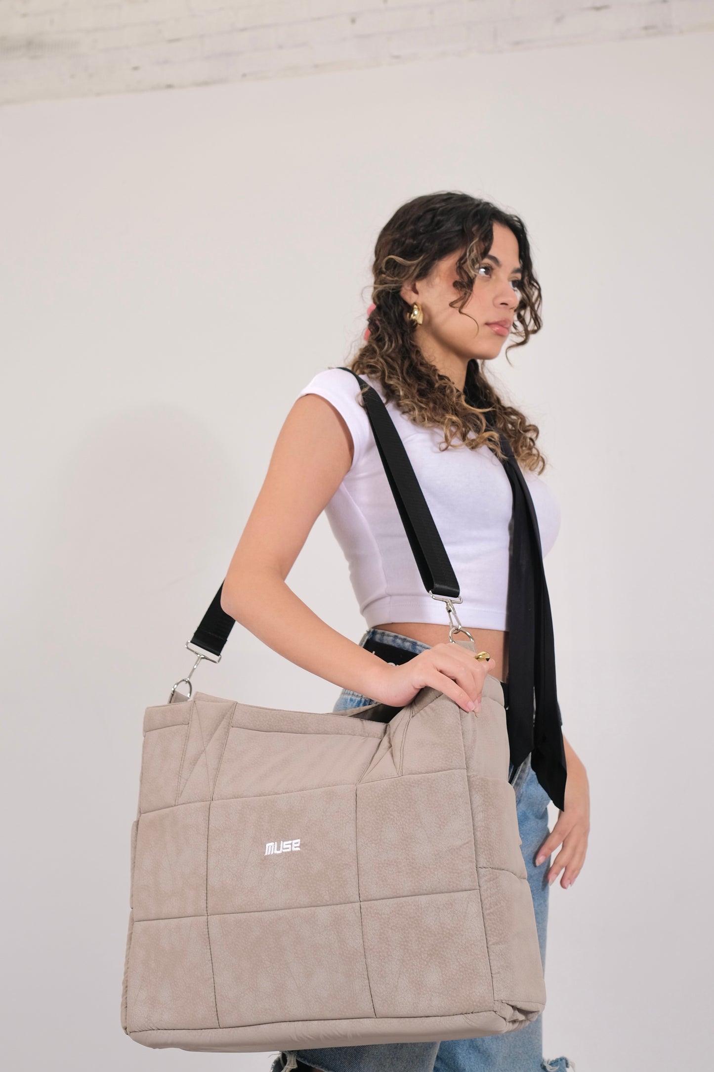 Muse Puffer Bag ( OG Edition ) In Grayish