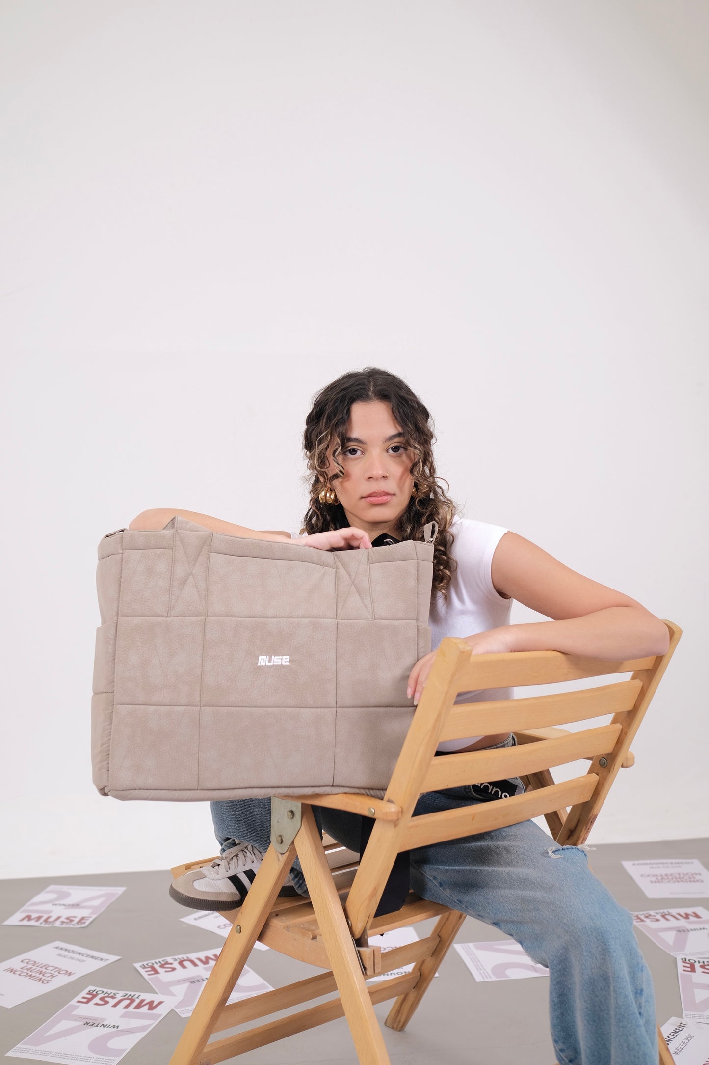Muse Puffer Bag ( OG Edition ) In Grayish