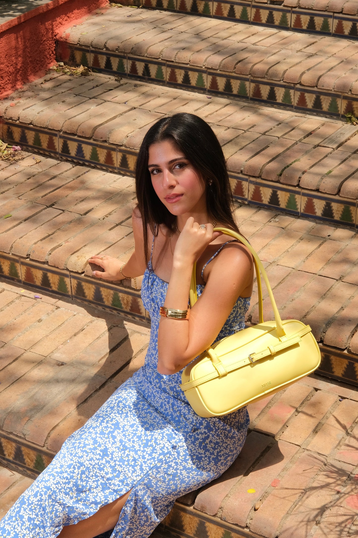 Loavé Baguette Bag In Yellow
