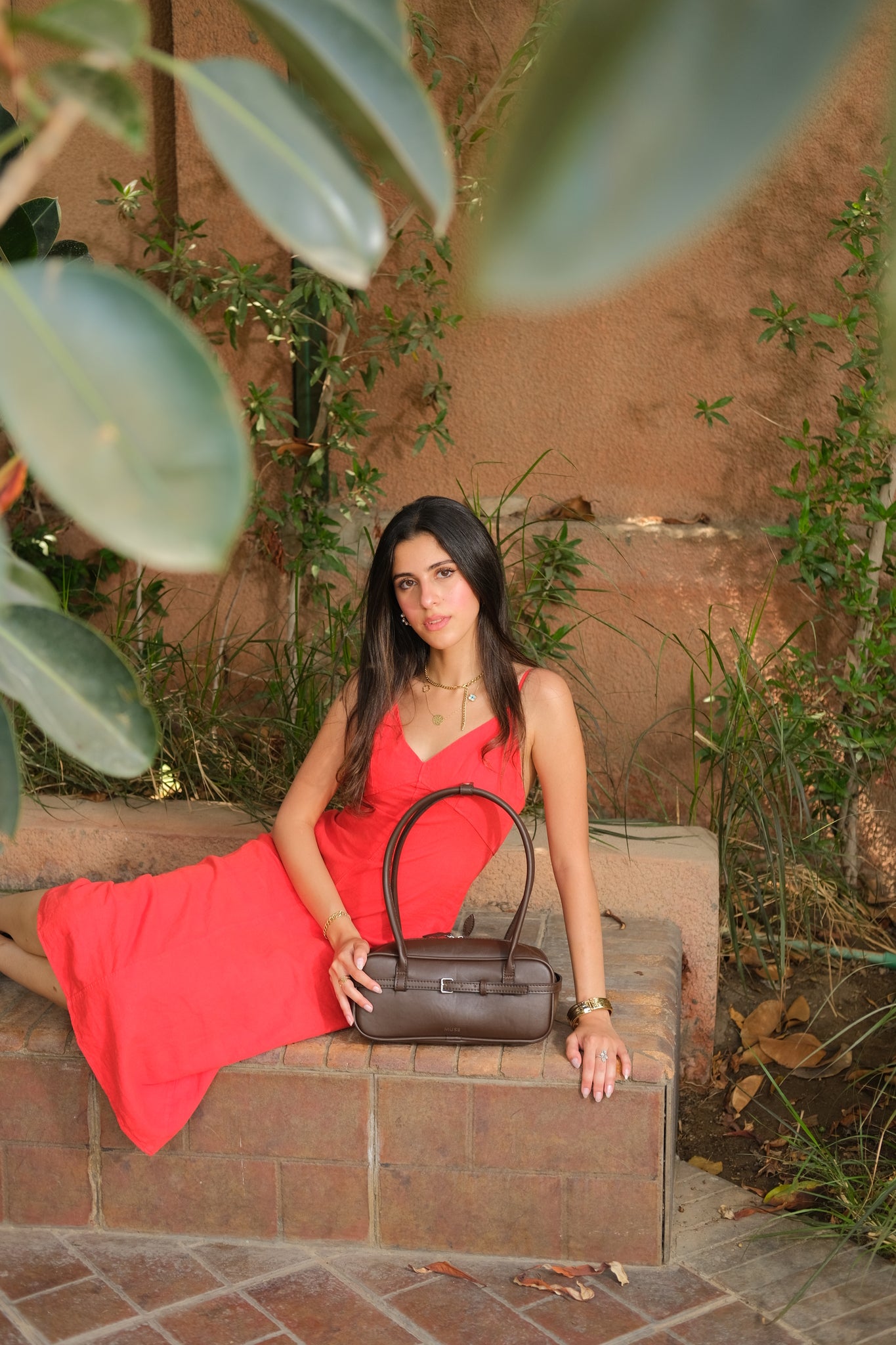 Loavé Baguette Bag In Dark Brown