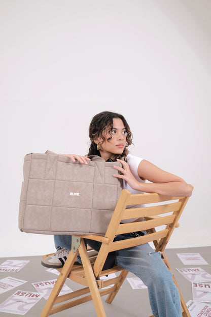 Muse Puffer Bag ( OG Edition ) In Grayish