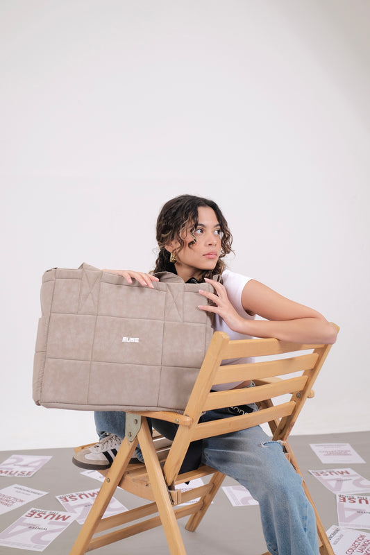 Muse Puffer Bag ( OG Edition ) In Grayish