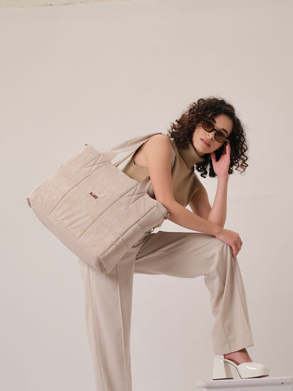 Muse Puffer Bag ( OG Edition ) In Beige