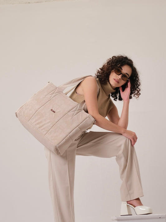 Muse Puffer Bag ( OG Edition ) In Beige