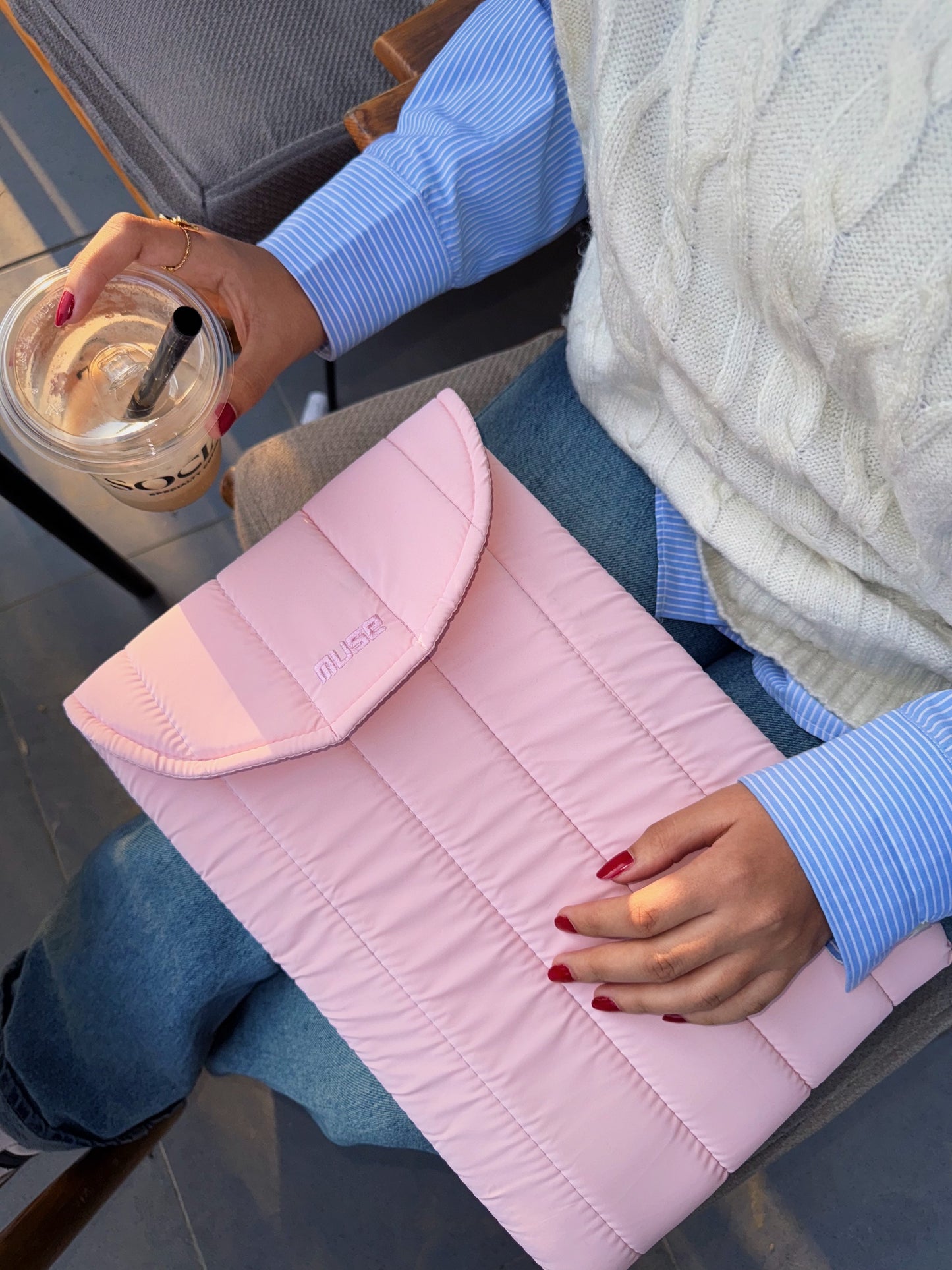 Laptop Sleeve In Pink