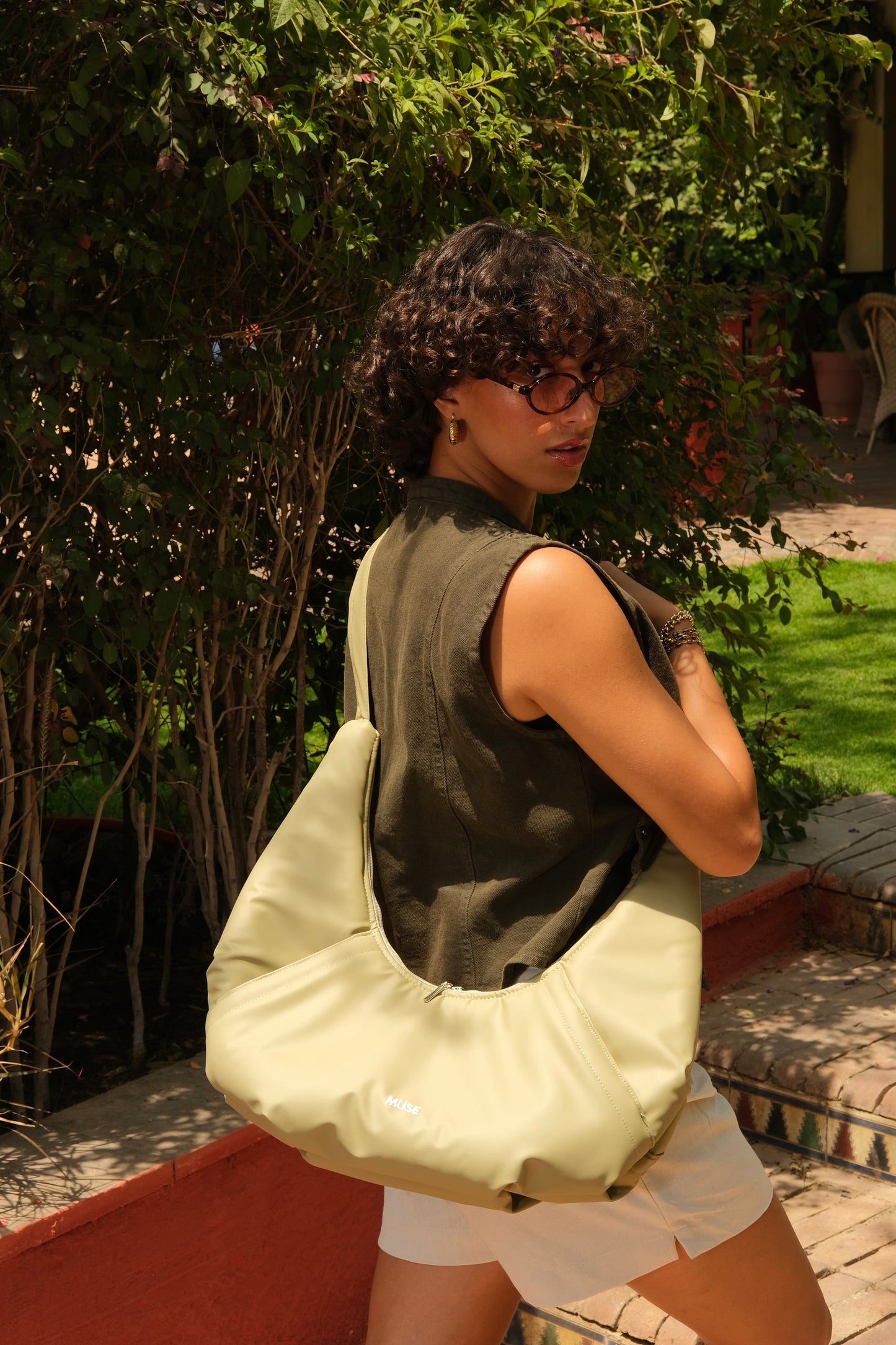 The Croissant Bag In Sage